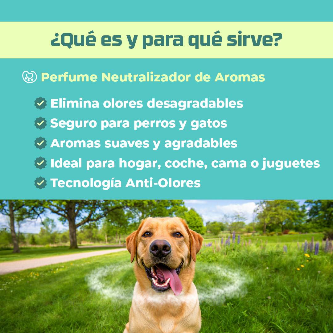 Perfume para Macotas / Neutralizador de olores