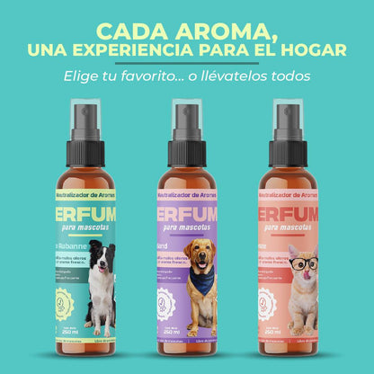 Perfume para Macotas / Neutralizador de olores